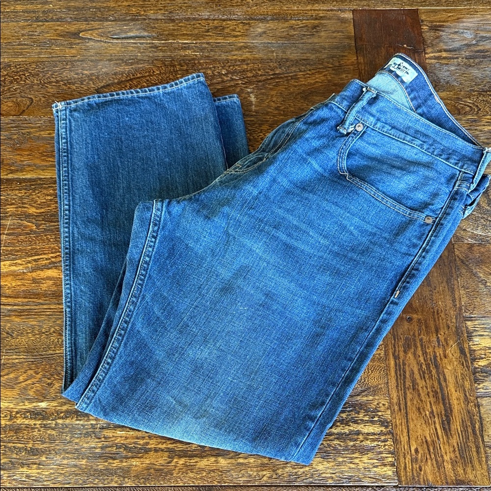 Old Navy Men's Straight Blue Jeans (113)